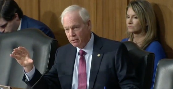 Sen. Johnson in Fiance Committee 