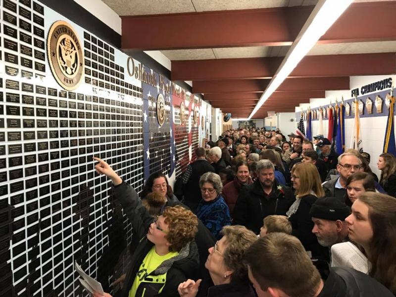 OWHS Veterans Wall of Honor