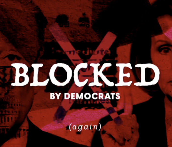 Blocked by Democrats