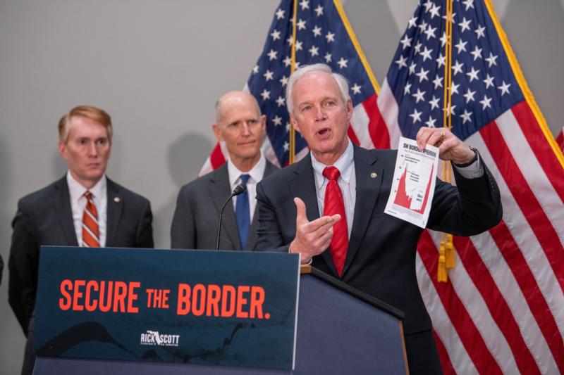 Sen. Johnson at Border News Conference