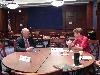 Senator Johnson recently greeted constituents visiting Washington.