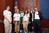 Senator Johnson meets with the Green Bay Packers's Greg Jennings and representatives of the United Way, in Washington, D.C.