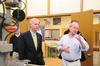 Senator Johnson with Dr. Jerry Wickman (speaking)