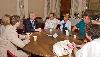 Senator Johnson meets with constituents in Washington.