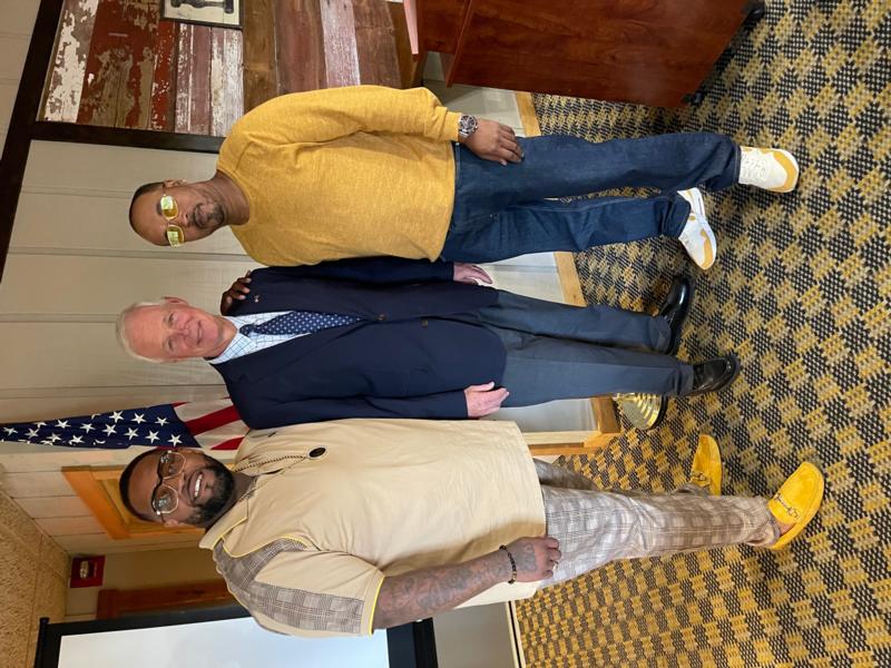 Sen. Johnson with Joseph Project graduates