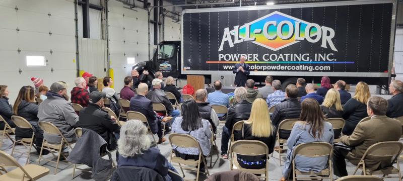 Sen. Johnson at Dane County Business