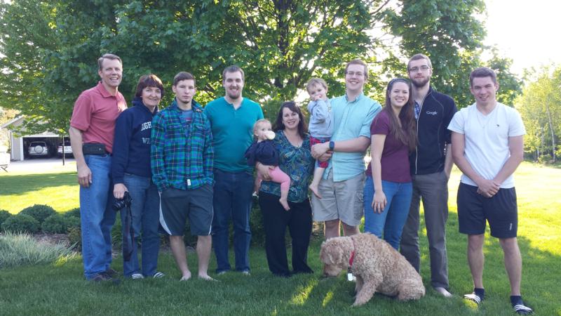 Adoption Award Winner Family photo