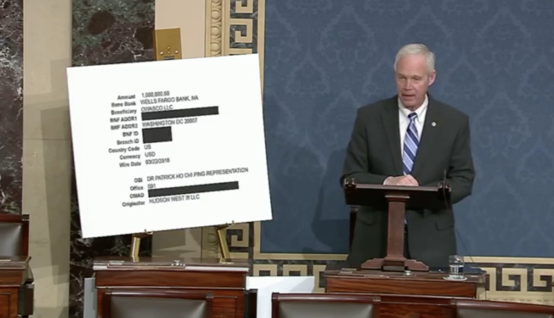 Senator Johnson on Senate Floor