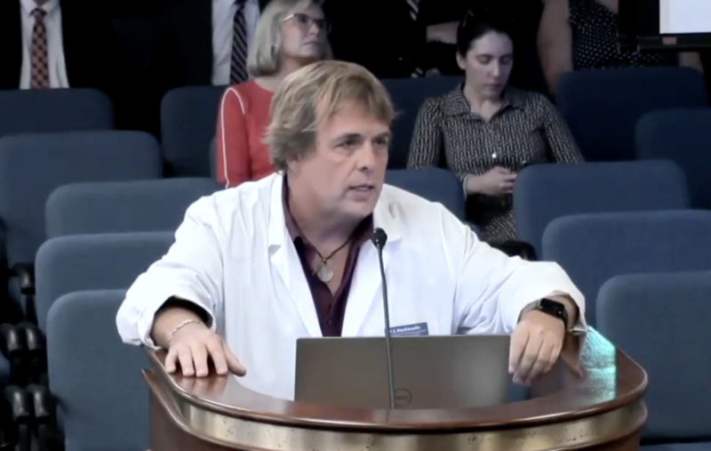Covid testimony 