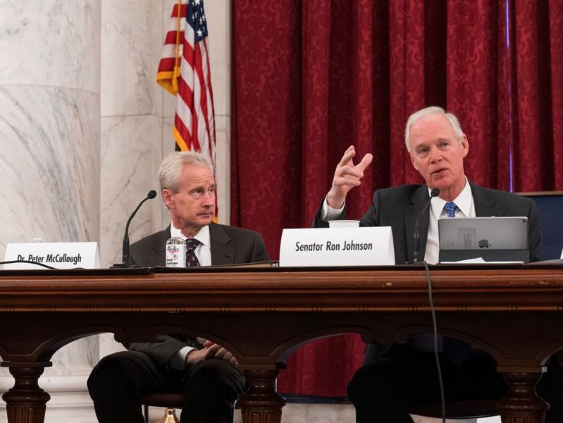 Sen. Johnson and Dr. McCullough