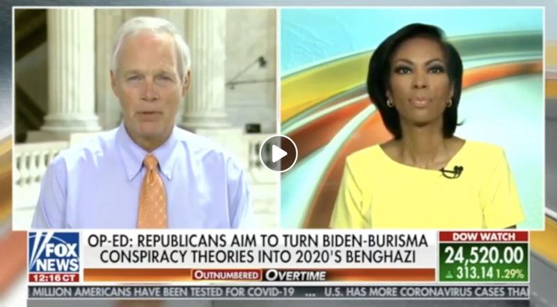 Ron Johnson on Fox News