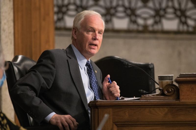 Sen. Johnson at hearing