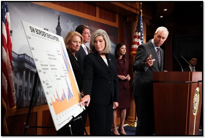 Sen. Johnson at Border Press Conference