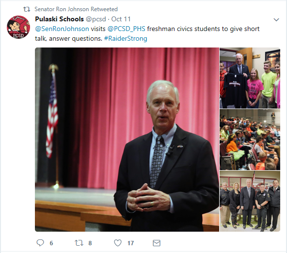 Pulaski HS Tweet