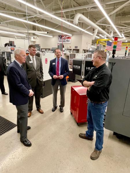 Ron Johnson at Fox Valley Tech College