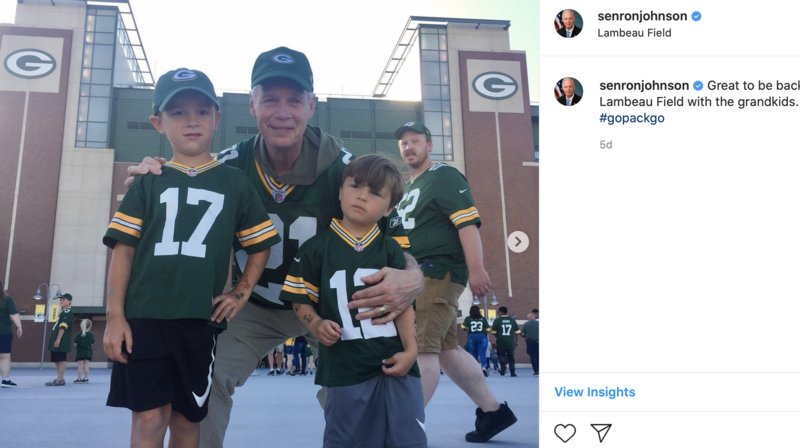 Ron at Lambeau Field