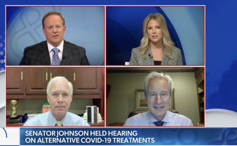 Senator Johnson on Newsmax
