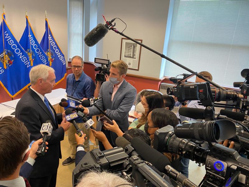 Sen. Johnson with Media Gaggle