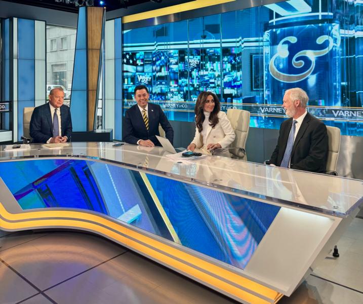 On set with Fox Business Jan 2024