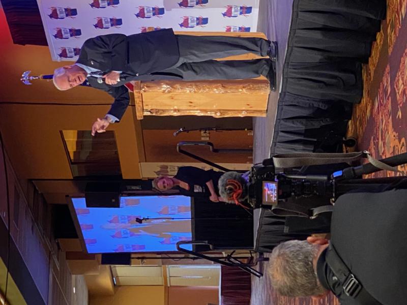 Sen. Johnson Speaking at Conference