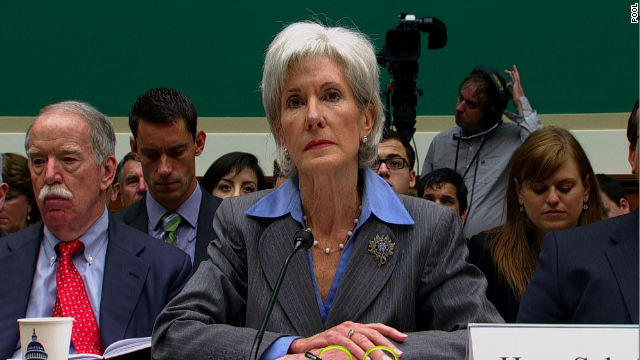 Kathleen Sebelius at House hearing
