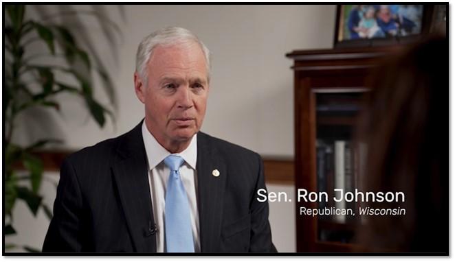 Sen. Johnson interview in film