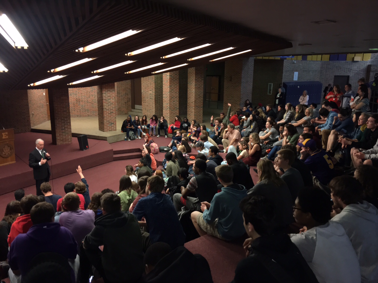 Podcast: Johnson Takes Questions from Wisconsin Students