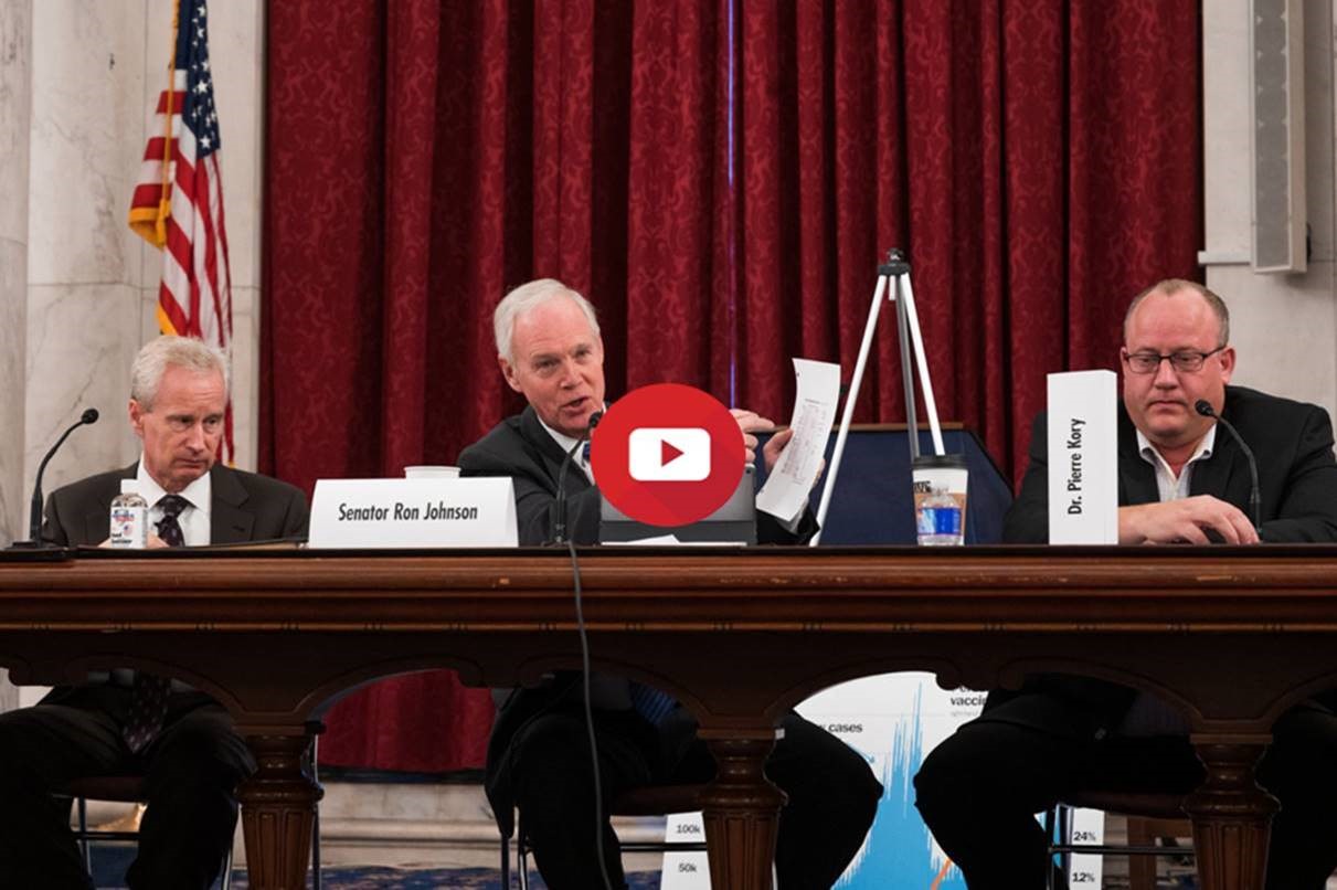 VIDEO RELEASE Sen. Ron Johnson COVID-19: A Second Opinion Panel Garners Over 800,000 Views in 24 Hours