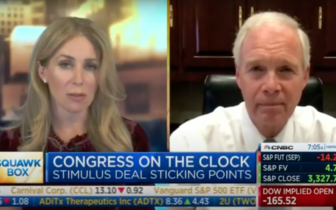 Johnson Discusses Coronavirus Relief on Squawk Box