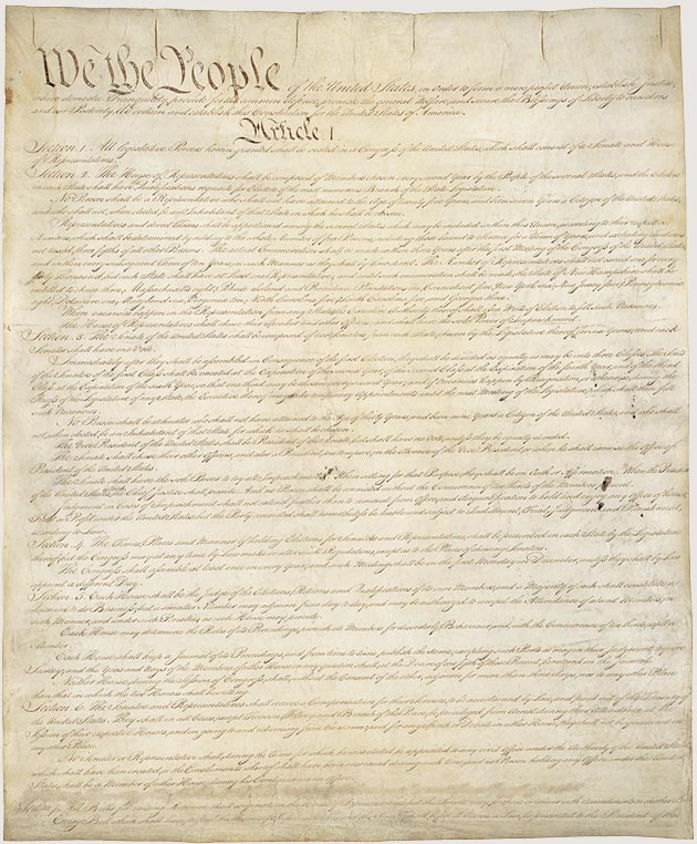 Johnson Commemorates Constitution Day