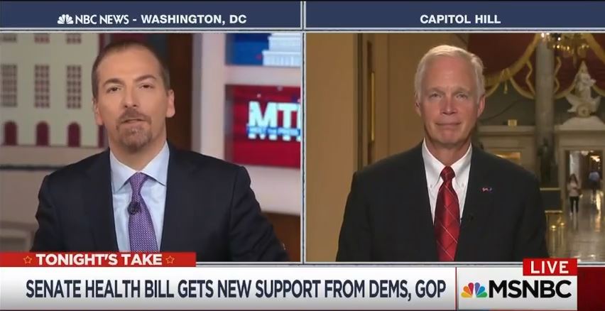 Johnson Pushes for More Health Care Reforms on MSNBC