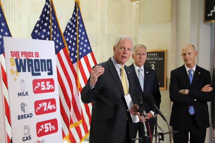 Sen. Johnson: Spending is at Dangerous Levels, Setting Conditions for Runaway Inflation