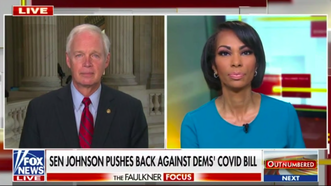 Johnson Discusses Democrats’ $1.9 Trillion Bill, Border Security on ‘The Faulkner Focus’