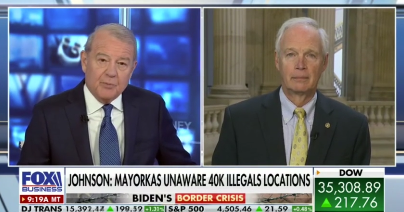 Sen. Johnson: Border Crisis Is Not in the News Because Mainstream Media is Covering Up for Biden Admin