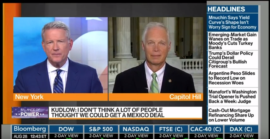 Johnson Discusses Importance of North American Trade