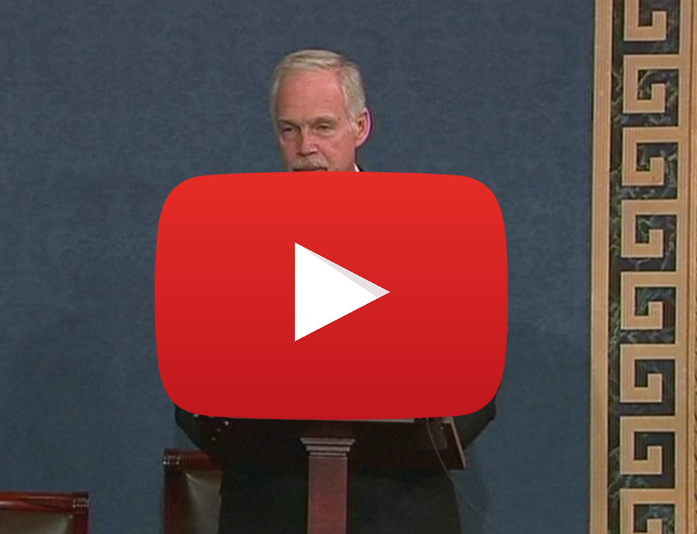 Chairman Johnson Speaks on Senate Floor to Support Legislation Empowering Government Watchdogs