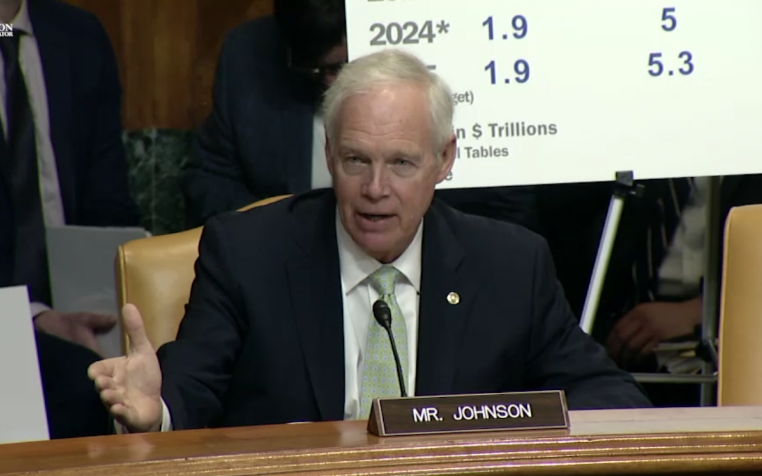 Sen. Johnson Releases Statement on Passage of the One Big Beautiful Bill Act