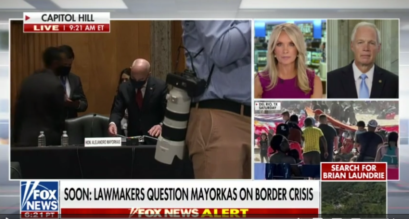 Sen. Johnson to Fox News: This Nation is in Peril Because of the Biden Administration’s Policy Decisions