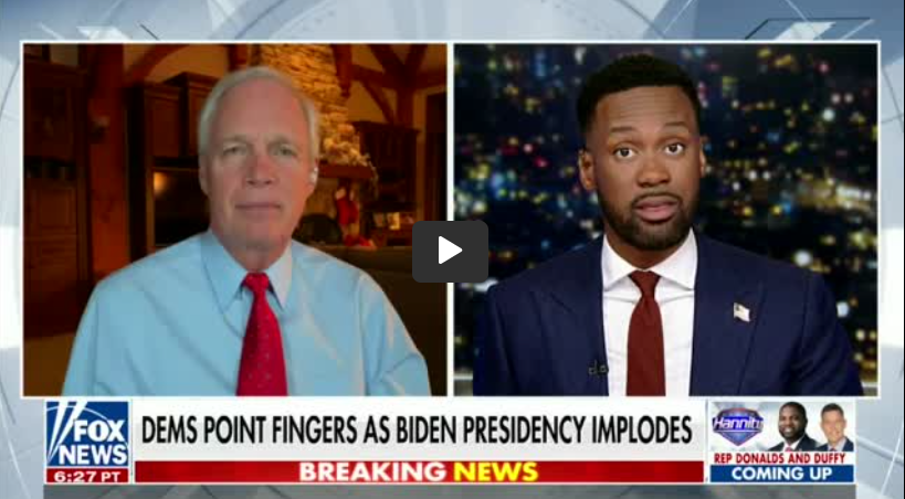 Sen. Johnson Joins Fox News to Discuss Democrat Governance Incompetence