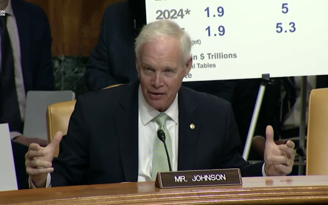 Sen. Johnson Joins 34 Senators in Demanding Biden Stop Plan to Accept Gazan Refugees