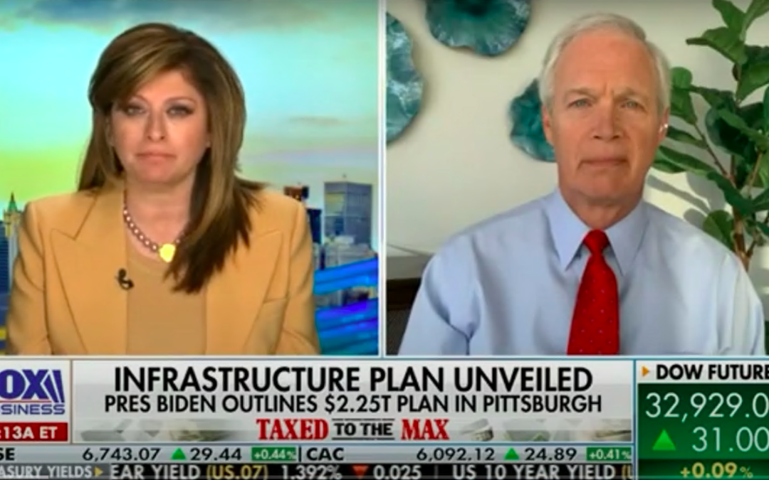 Johnson Discusses President Biden’s Tax Plan and Border Crisis on ‘Fox Business’