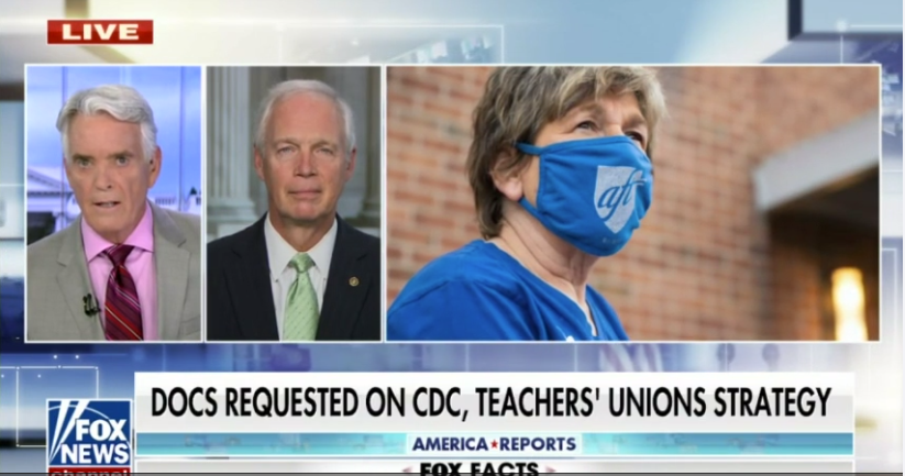Sen. Johnson on Fox News: Health Agencies Have Not Been Transparent