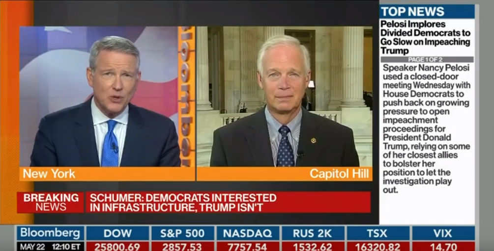 Johnson Talks Trade on Bloomberg TV
