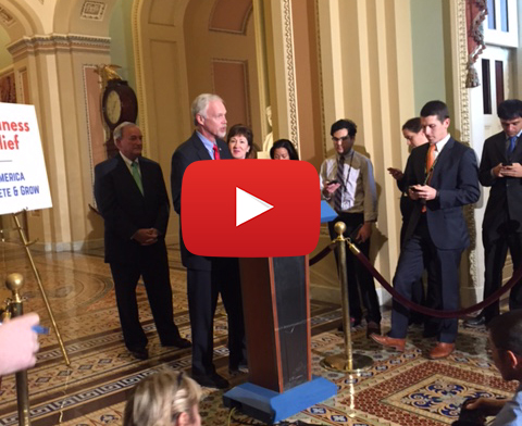 Johnson, Senators Highlight Small Business Tax Relief