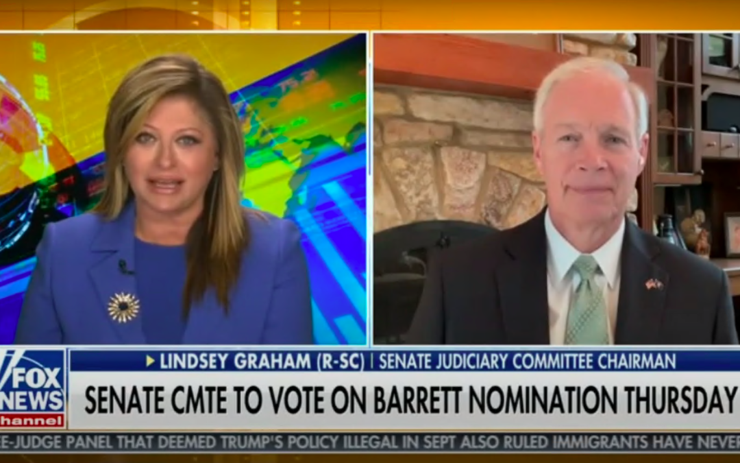 Johnson Discusses Barrett Nomination on ‘Sunday Morning Futures’