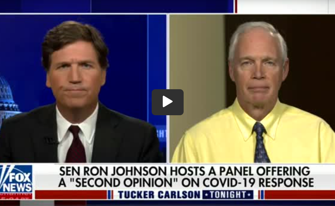 Sen. Johnson on Biden Administration Response to COVID-19: They Are Ignoring the Science