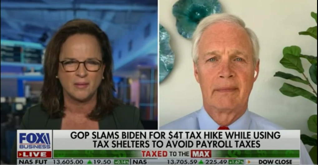 Johnson Discusses Biden’s Tax Hike and Family Business Dealings on ‘Fox Business’