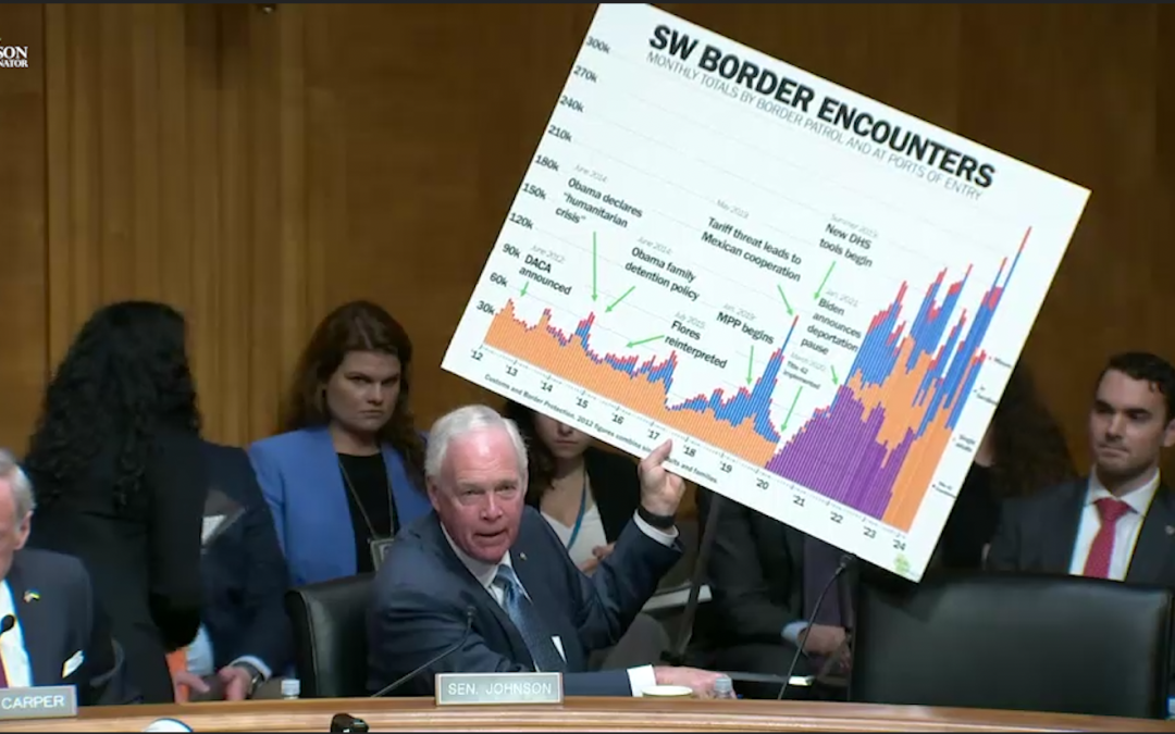 *** VIDEO RELEASE *** Sen. Johnson Confronts Sec. Mayorkas Over Border Catastrophe: “Why Did You Do It?”