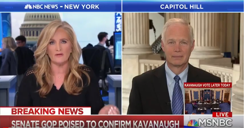 Johnson Discusses Judge Kavanaugh’s Nomination Ahead of Senate Vote on MSNBC