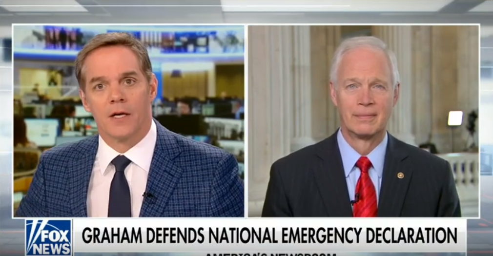 Johnson Talks National Emergency, Border Security on Fox News